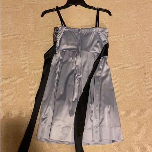 Speechless juniors formal rosette grey dress - Picture 2 of 3